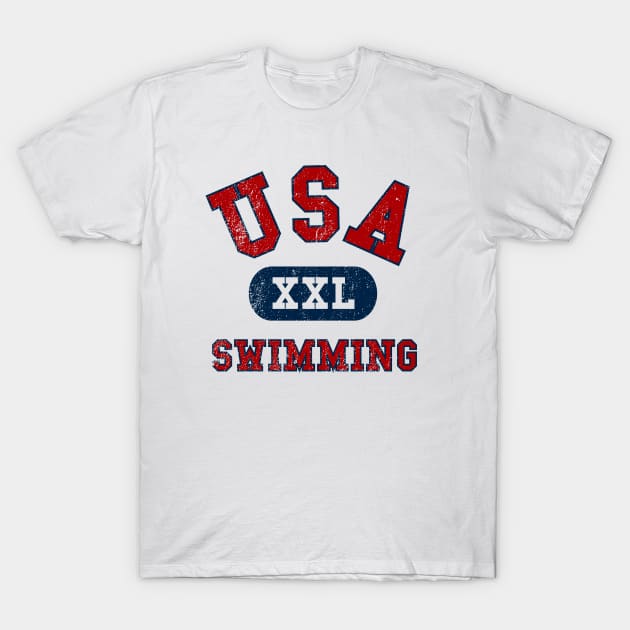 USA Swimming II T-Shirt by sportlocalshirts